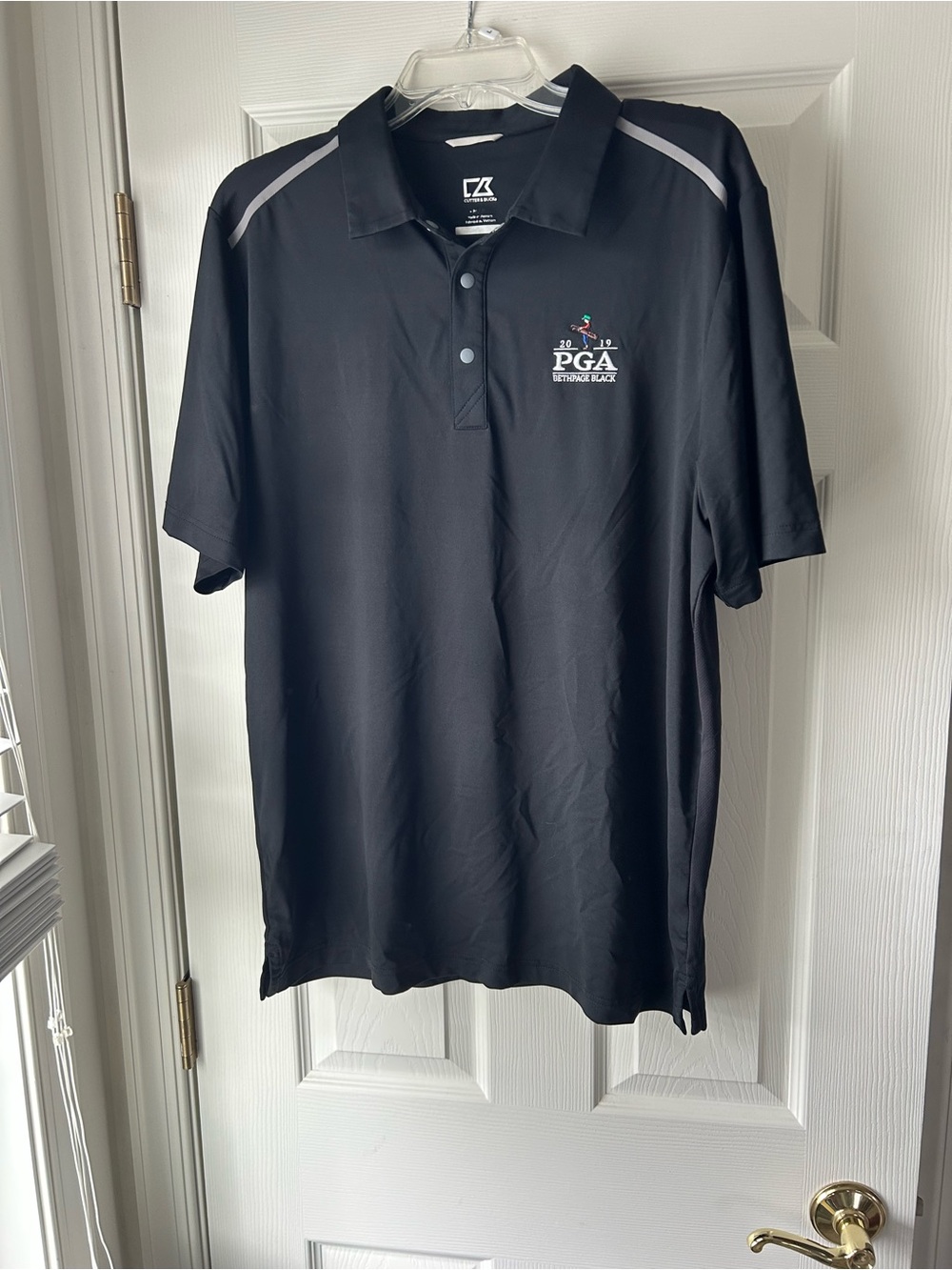 Cutter & Buck PGA Bethpage Black 2019 Performance Polo Shirt Size M